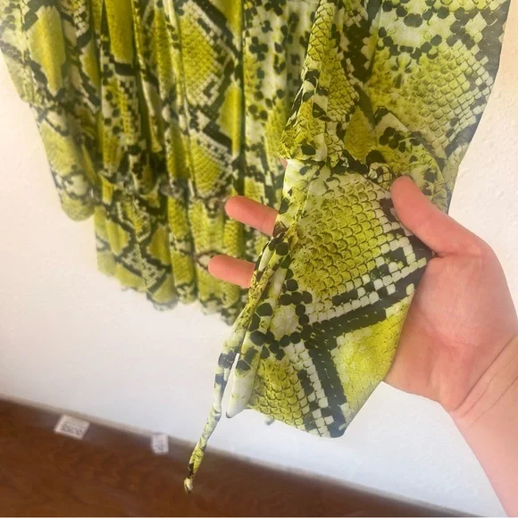 Blackmilk Acid Serpent Heavenly Wrap Dress - Picture 7 of 8